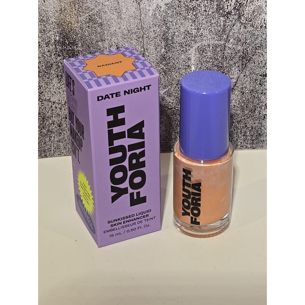 Youth Foria Date Night Sunkissed Liquid Skin Enhancer Radiant NIB (105)